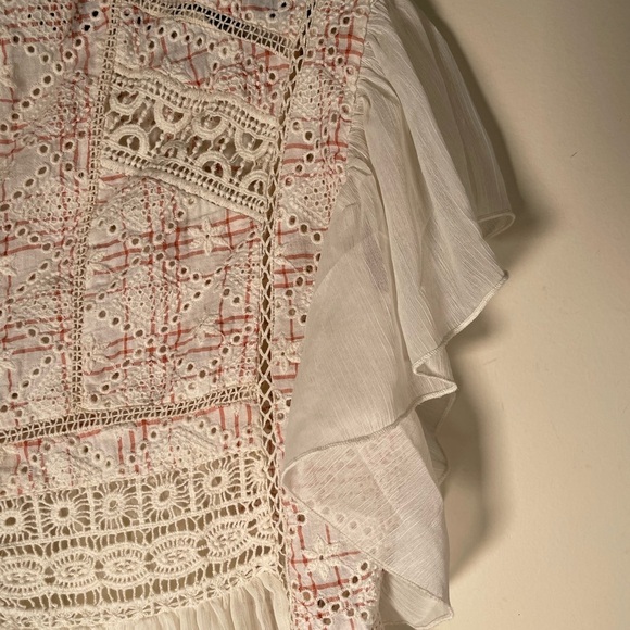 Anthropologie Lindy Popover Blouse, by Akemi + Kin Ivory Women’s Sz S
Crochet - Picture 5 of 10